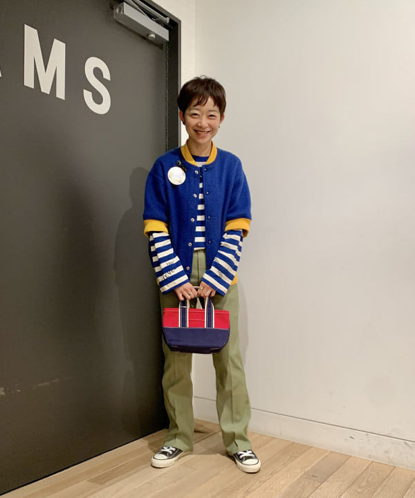 矢野(青木)優香さんの「BEAMS WOMEN｜」を使ったコーディネート