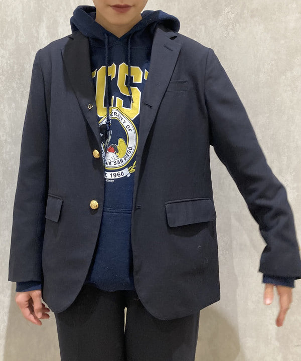 葵さんの「BEAMS WOMEN｜BEAMS BOY / ポリエステル ウール 3ボタン ブレザー」を使ったコーディネート