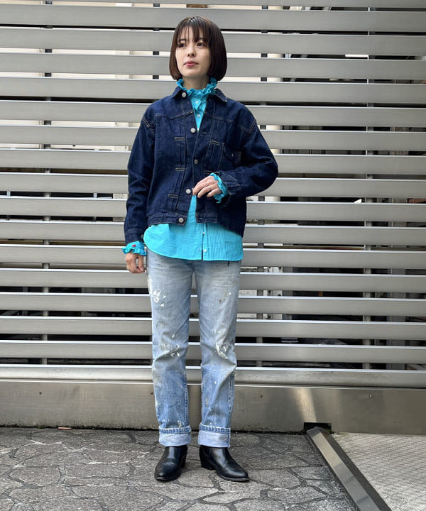 サワイさんの「BEAMS WOMEN｜orSlow &times; BEAMS BOY / 別注 Monroe Jacket Special」を使ったコーディネート