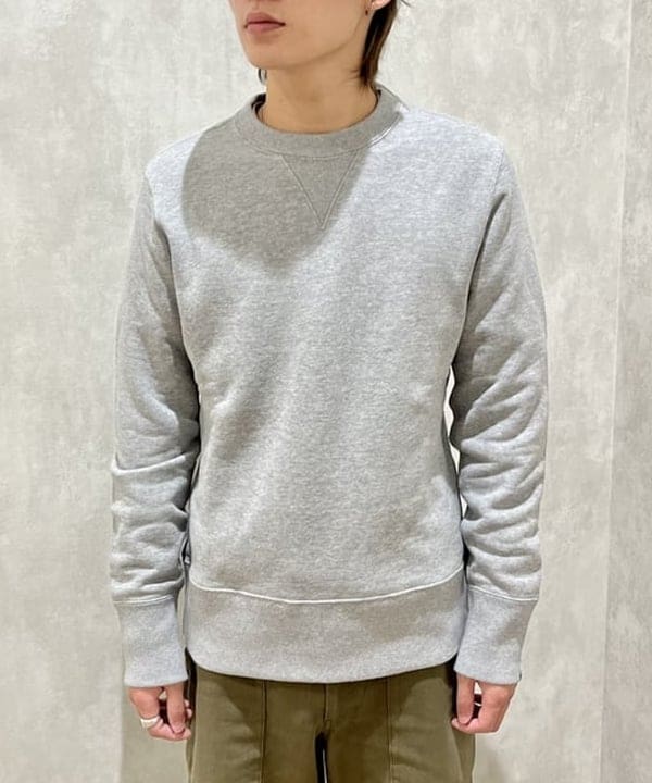 トラ吉さんの「BEAMS WOMEN｜LOOPWHEELER / 別注 Athletic Crew Neck Sweat」を使ったコーディネート