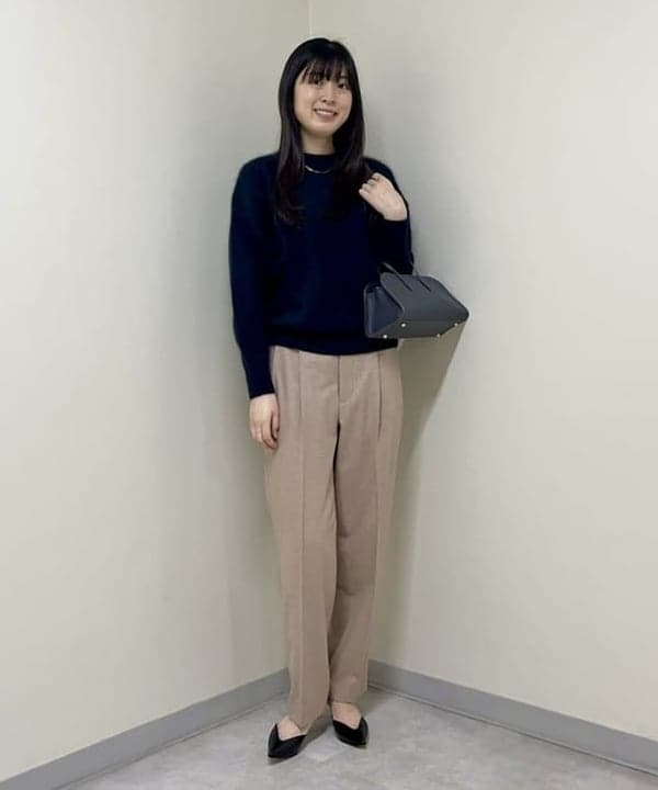 山田 千遥さんの「BEAMS WOMEN｜les bon bon / ヴィクトリア ネックレス ゴールド」を使ったコーディネート