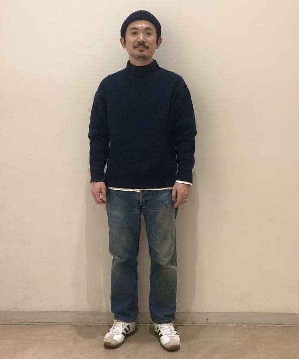 猪越 悠さんの「BEAMS WOMEN｜BEAMS PLUS / ウール ワッチキャップ」を使ったコーディネート