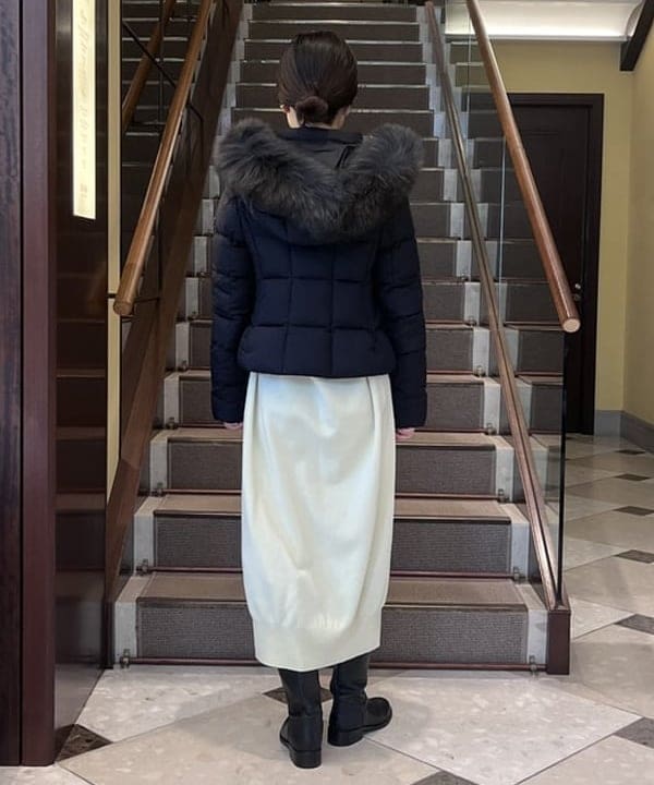 蒲原 捺美さんの「BEAMS WOMEN｜TATRAS / AVECI ダウンジャケット」を使ったコーディネート