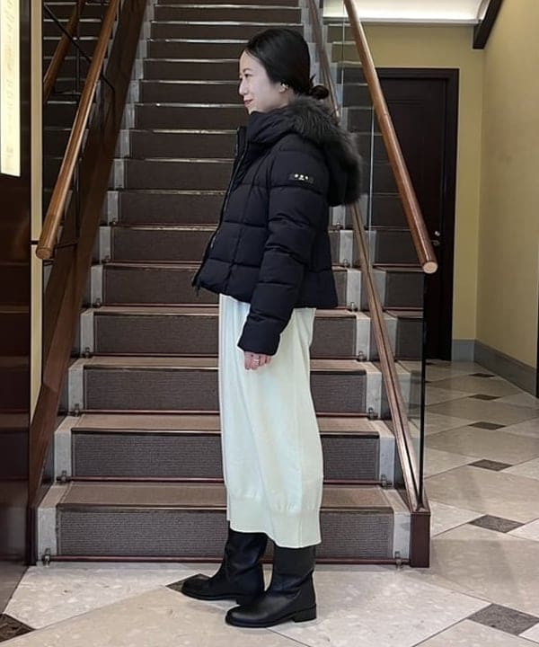蒲原 捺美さんの「BEAMS WOMEN｜TATRAS / AVECI ダウンジャケット」を使ったコーディネート