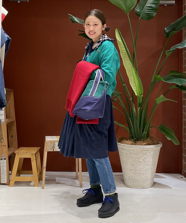 優意さんの「BEAMS WOMEN｜L.L.Bean / Deep Bottom Deluxe Boat and Tote S」を使ったコーディネート