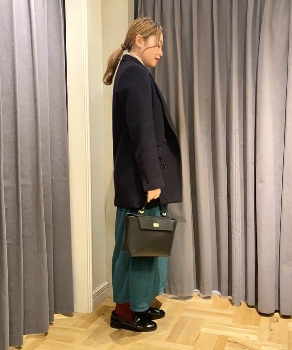 千田 静香さんの「BEAMS WOMEN｜PHILIPPE AUDIBERT / New Africa リング ゴールド」を使ったコーディネート