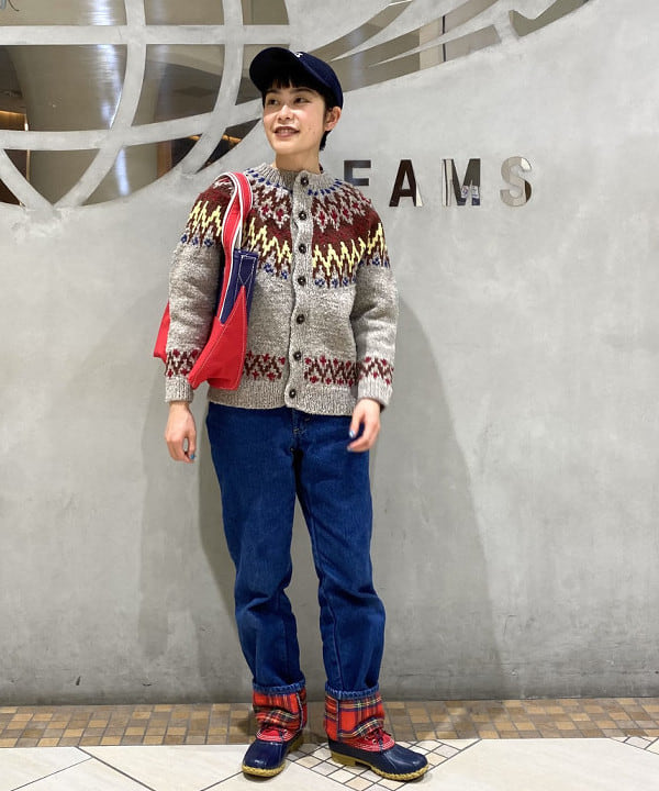葵さんの「BEAMS WOMEN｜L.L.Bean × BEAMS PLUS & BEAMS BOY / Deluxe Canvas Gum Shoes」を使ったコーディネート