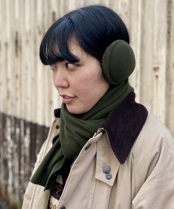 鈴木 悠里さんの「BEAMS WOMEN｜BEAMS PLUS / Leather Tab Cotton Belt」を使ったコーディネート