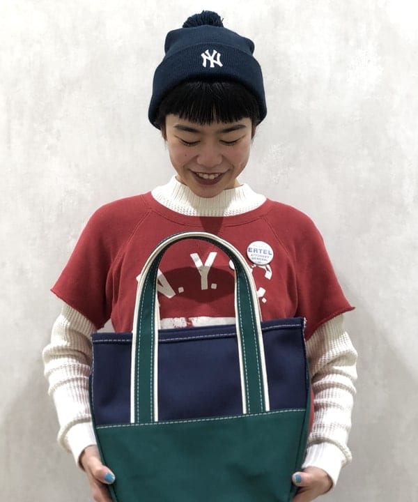 葵さんの「BEAMS WOMEN｜Jackman / 別注 ワッフル ミドルネック」を使ったコーディネート