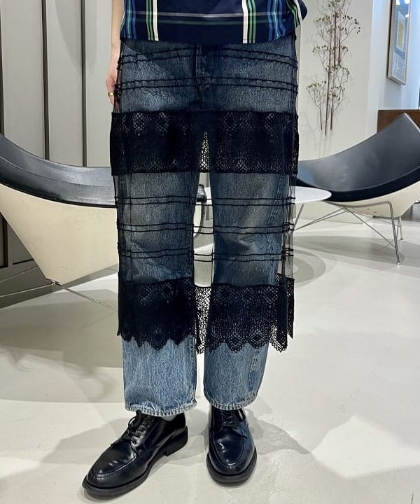 にしだてさんの「BEAMS WOMEN｜orSlow / 別注 Monroe Pants Special」を使ったコーディネート