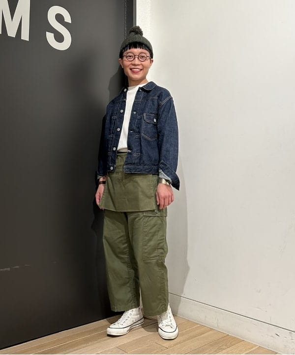 土田 達也さんの「BEAMS WOMEN｜orSlow &times; BEAMS BOY / 別注 Monroe Jacket Special」を使ったコーディネート