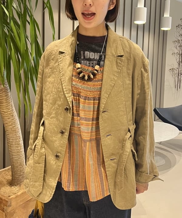 サワイさんの「BEAMS WOMEN｜orSlow / 別注 Monroe Pants Special」を使ったコーディネート