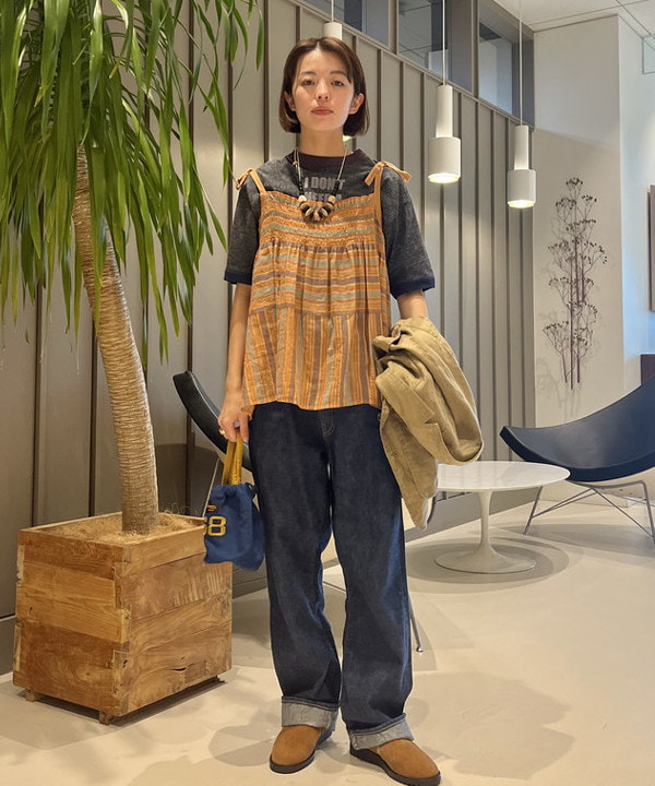サワイさんの「BEAMS WOMEN｜orSlow / 別注 Monroe Pants Special」を使ったコーディネート