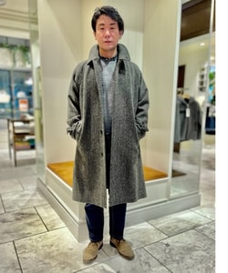 BEAMS F（ビームスF）BEAMS F / HARRIS TWEED ヘリンボーン シングル