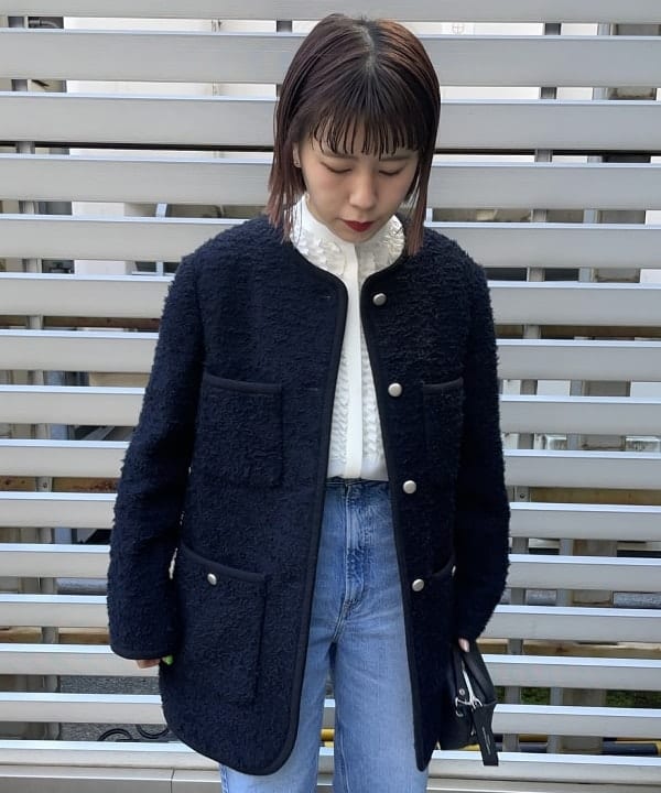 SAKAIさんの「BEAMS WOMEN｜GIANNI CHIARINI / ALIFA レザーショルダーバッグ S」を使ったコーディネート