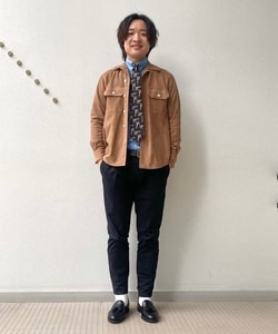 BEAMS F（ビームスF）CINQUANTA × BEAMS F / 別注スエード シャツ