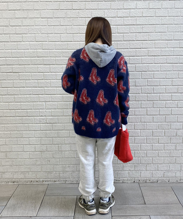 木村 海侑さんの「BEAMS WOMEN｜Healthknit × BEAMS BOY / ワッフル プルオーバー パーカ」を使ったコーディネート