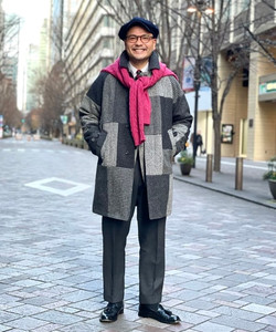 BEAMS PLUS（ビームス プラス）BEAMS PLUS / Bal Collar Coat Harris