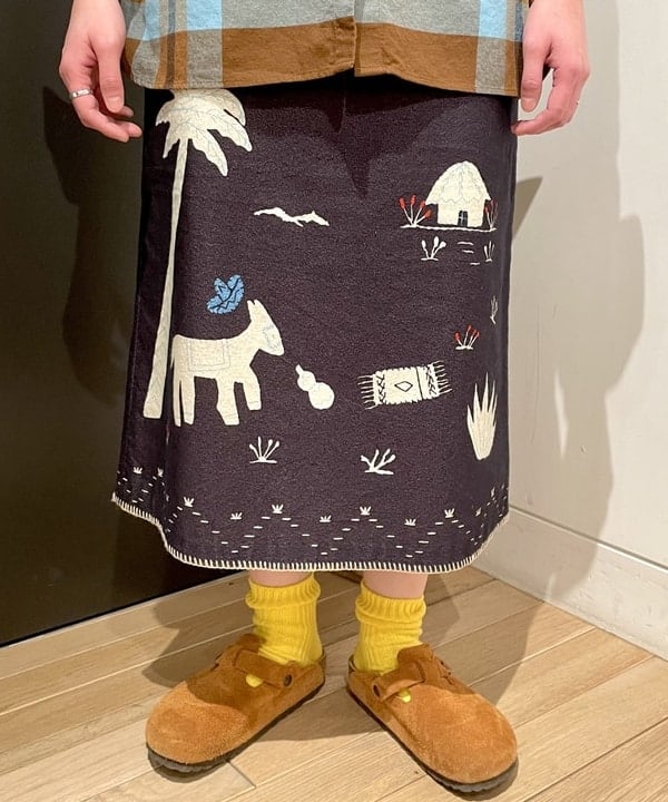 みかみさんの「BEAMS WOMEN｜Healthknit × BEAMS BOY / ワッフル プルオーバー パーカ」を使ったコーディネート