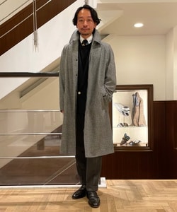 BEAMS F（ビームスF）MACKINTOSH / BALFEILD グレンチェック ステン