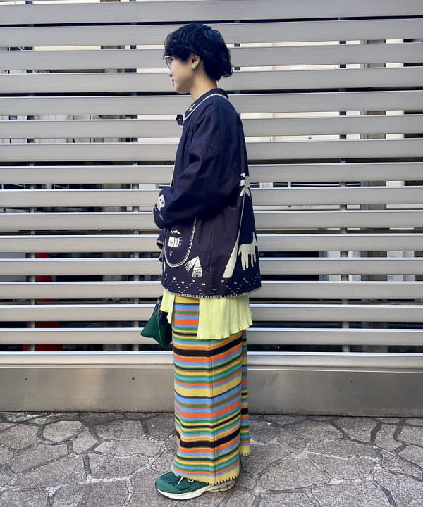 みりさんの「BEAMS WOMEN｜L.L.Bean × BEAMS PLUS ＆ BEAMS BOY / Deep Bottom Deluxe Boat and Tote Mini」を使ったコーディネート