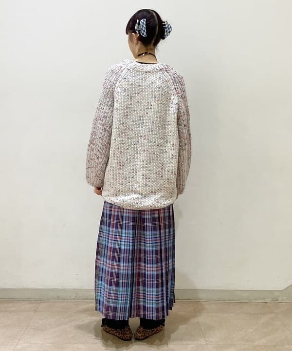 りかちょび/岸本梨佳さんの「BEAMS WOMEN｜SEPTEMBER MOON / リボン バレエシューズ レオパード」を使ったコーディネート