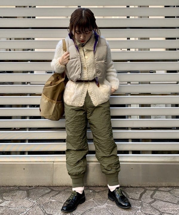 SANDERS × BEAMS BOY / 別注 Military Apron DERBY380|BEAMS WOMEN