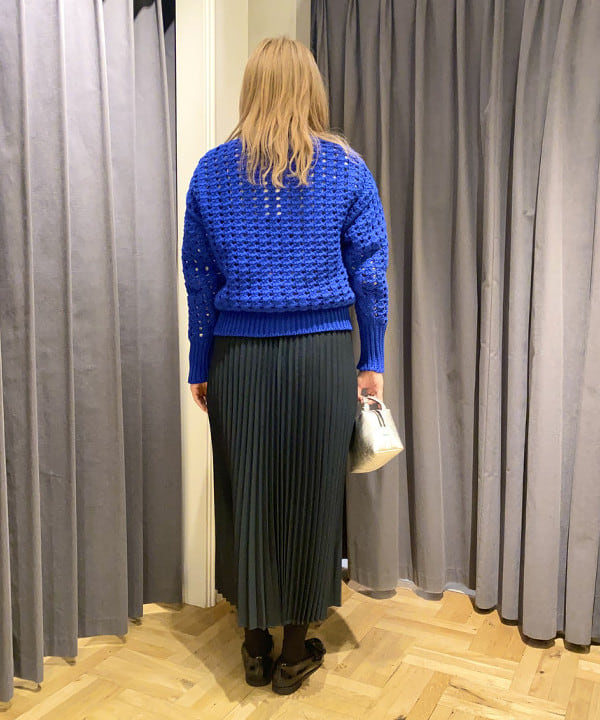 千田 静香さんの「BEAMS WOMEN｜GIANNI CHIARINI / メタリック ALIFA レザーショルダーバッグ S」を使ったコーディネート