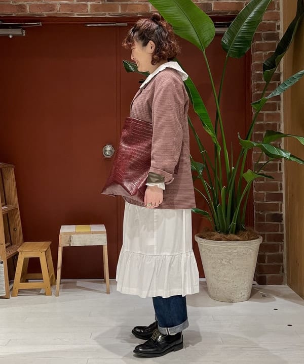 エノモト アミさんの「BEAMS WOMEN｜orSlow / 別注 Monroe Pants Special」を使ったコーディネート
