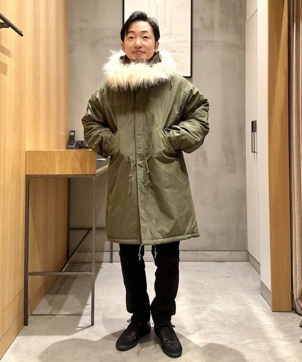 A/W BEAMS ビームス 中綿入りモッズコート M-65 XL A/W BEAMS ビームス 中綿入りモッズコート M-65 XL 【公式通販】