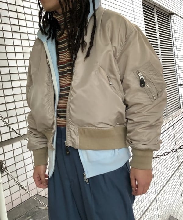 森 凌真さんの「BEAMS WOMEN｜BEAMS / ワイド 2プリーツ スラックス」を使ったコーディネート