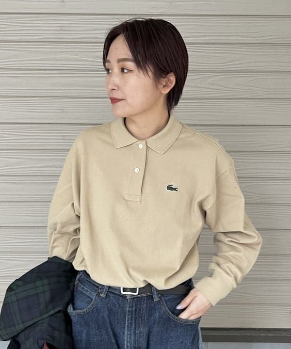 朱華さんの「BEAMS WOMEN｜BEAMS BOY / ポリエステル ウール 3ボタン ブレザー」を使ったコーディネート