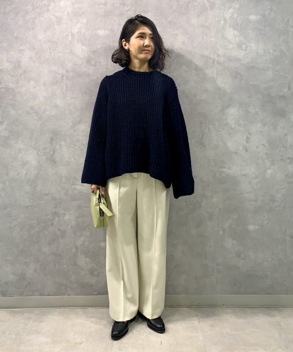 松元 晴佳さんの「BEAMS WOMEN｜GIANNI CHIARINI / ALIFA レザーショルダーバッグ S」を使ったコーディネート