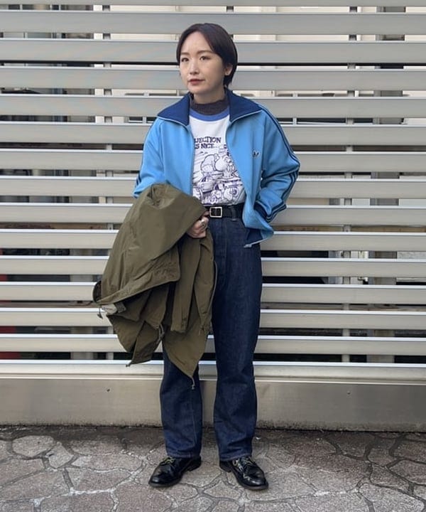 朱華さんの「BEAMS WOMEN｜orSlow / 別注 Monroe Pants Special」を使ったコーディネート