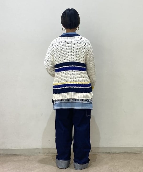 オカモト ミサキさんの「BEAMS WOMEN｜12オンス デニム ペインター パンツ」を使ったコーディネート