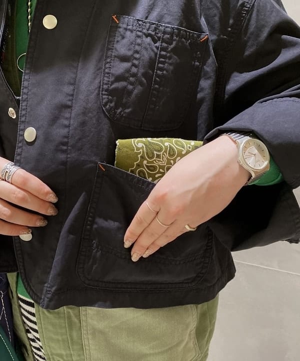 吉野 多恵さんの「BEAMS WOMEN｜L.L.Bean / Deep Bottom Deluxe Boat and Tote S」を使ったコーディネート