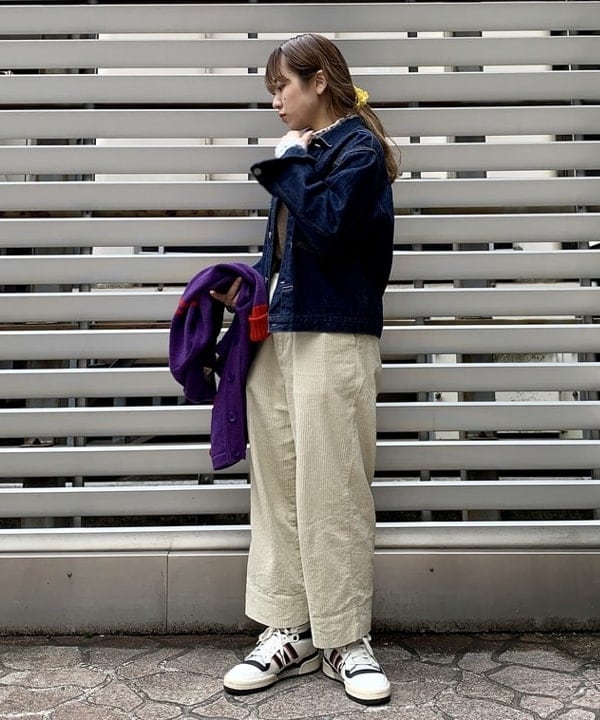 ナツハさんの「BEAMS WOMEN｜BEAMS BOY / GOLDメッキ 0.8mm リング」を使ったコーディネート