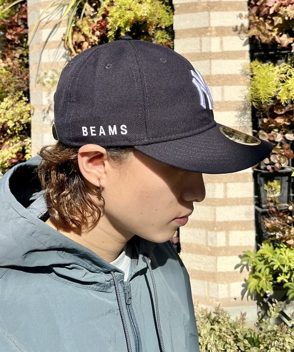 トラ吉さんの「BEAMS WOMEN｜【ビームスの百名品】NEW ERA &times; BEAMS / 別注 9Fifty Retro Crown Cap」を使ったコーディネート