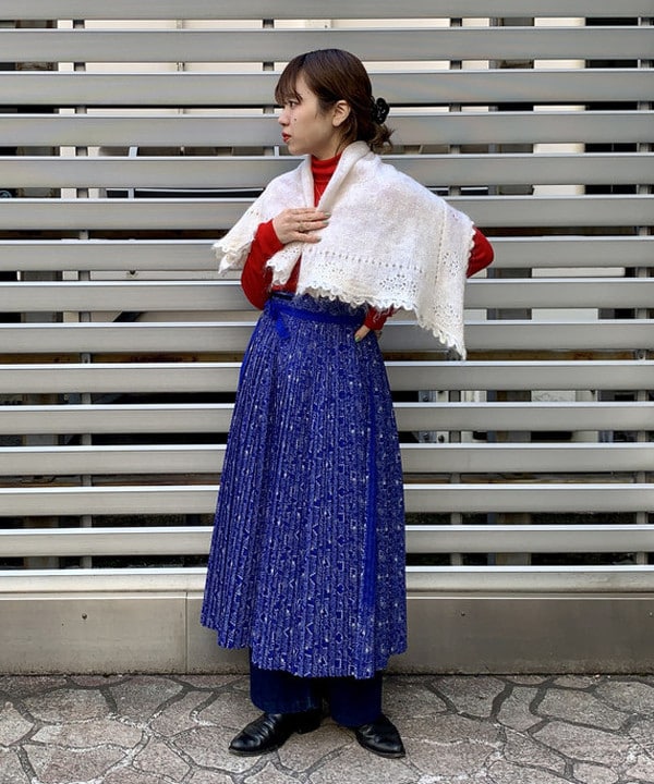 ナツハさんの「BEAMS WOMEN｜BEAMS BOY / GOLDメッキ 0.8mm リング」を使ったコーディネート