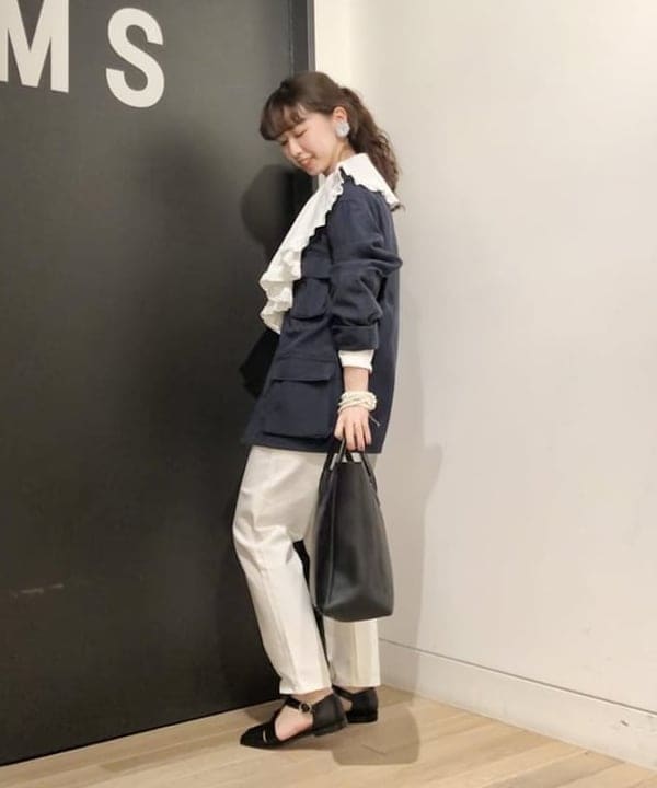 佐藤 美樹さんの「BEAMS WOMEN｜YOUNG&OLSEN / レザートートバッグ M」を使ったコーディネート