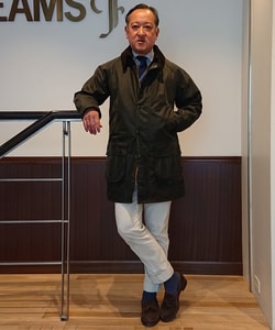 BEAMS F（ビームスF）Barbour / GAMEFAIR オイルド コート（コート