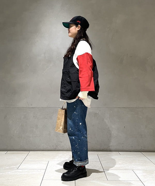 カスタニ モモノさんの「BEAMS WOMEN｜BEAMS BOY / BBロゴ ショップバック」を使ったコーディネート
