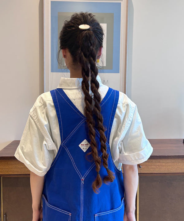 清水 彩乃さんの「BEAMS WOMEN｜【別注】Healthknit / ワッフル ボーダー Tシャツ」を使ったコーディネート