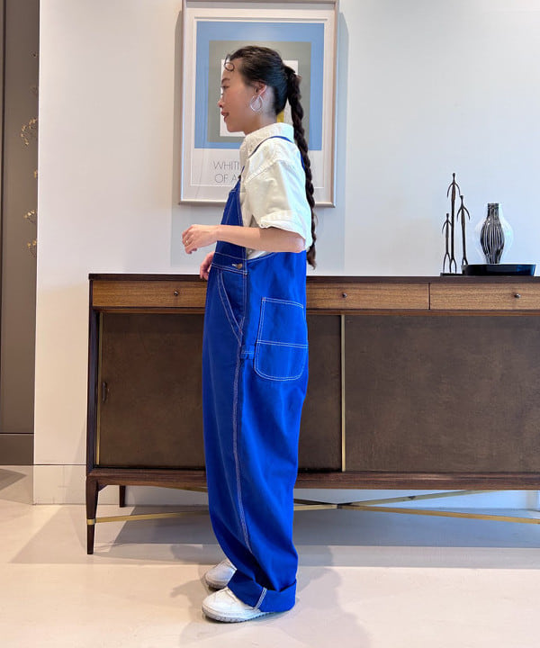 清水 彩乃さんの「BEAMS WOMEN｜【別注】Healthknit / ワッフル ボーダー Tシャツ」を使ったコーディネート