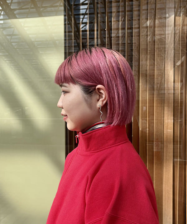 ちかたいらさんの「BEAMS WOMEN｜BEAMS BOY / シアー ナイロンブルゾン」を使ったコーディネート