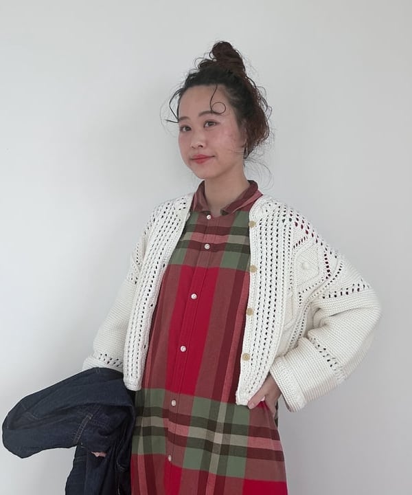 清水 彩乃さんの「BEAMS WOMEN｜orSlow &times; BEAMS BOY / 別注 Monroe Jacket Special」を使ったコーディネート