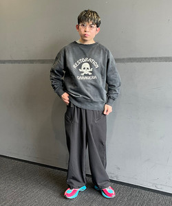 BEAMS（ビームス）FUTURE ARCHIVE / DAMEGE FLOCKY PRINT