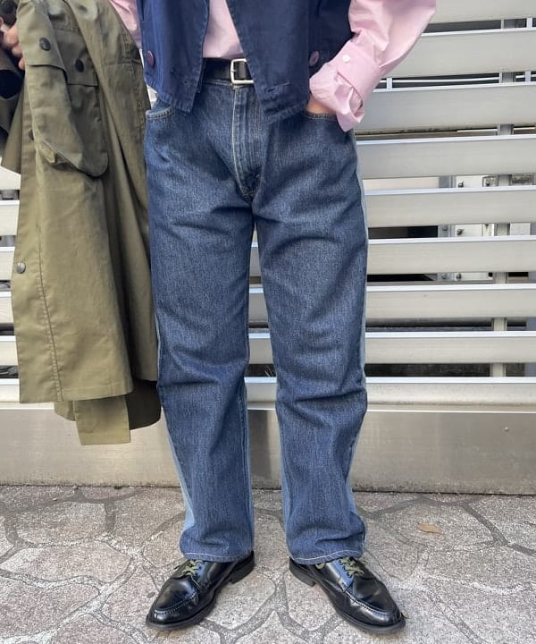 朱華さんの「BEAMS WOMEN｜BEAMS BOY / 25mm WASH ベルト」を使ったコーディネート