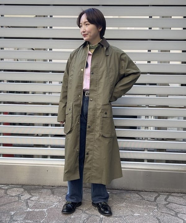 朱華さんの「BEAMS WOMEN｜BEAMS BOY / 25mm WASH ベルト」を使ったコーディネート