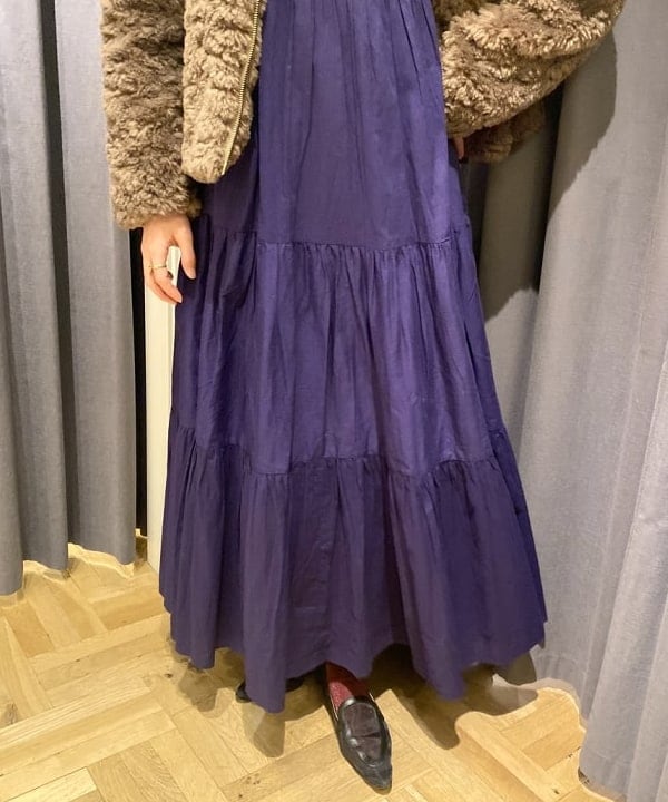 千田 静香さんの「BEAMS WOMEN｜TOFF&LOADSTONE × Demi-Luxe BEAMS / 別注 レヴューミニ ライトシュリンク ショルダーバッグ」を使ったコーディネート